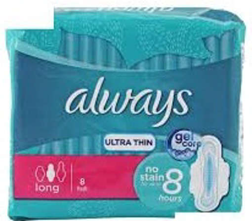 Picture of ALWAYS ULTRA THIN  8PCS LONG